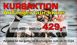Anfängertauchkurs