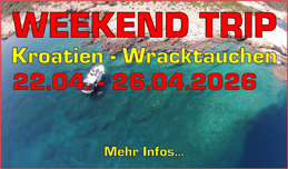 Wracktauchen in Kroatien